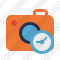 Photocamera Clock Icon