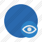 Point Blue View Icon