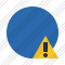Point Blue Warning Icon
