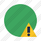Point Green Warning Icon