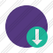 Point Purple Download Icon