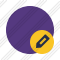 Point Purple Edit Icon
