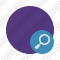 Point Purple Search Icon