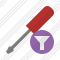 Screwdriver Filter Icon