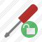 Screwdriver Unlock Icon