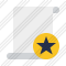 Script Blank Star Icon