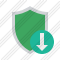 Shield Download Icon