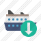 Icône Ship Download