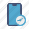 Smartphone 2 Clock Icon