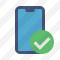 Smartphone 2 Ok Icon