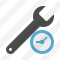 Spanner Clock Icon