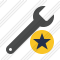 Spanner Star Icon