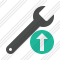 Spanner Upload Icon