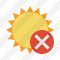 Sun Cancel Icon