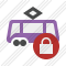 Tram Lock Icon