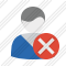 User 2 Cancel Icon