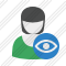 User Woman View Icon