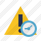 Warning Clock Icon