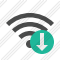 Icône Wi Fi Download