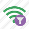 Wi Fi Green Filter Icon