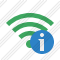 Icone Wi Fi Green Information