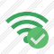 Wi Fi Green Ok Icon