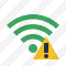 Icone Wi Fi Green Warning