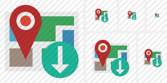 Map Location Download Icon Map Location Download Icon