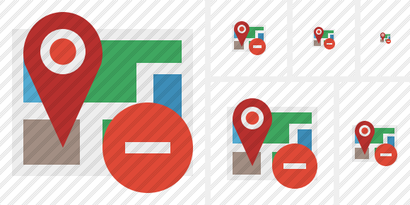Map Location Stop Icon Map Location Stop Icon