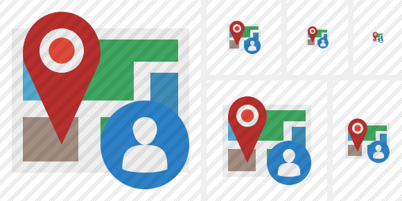Map Location User Icon Map Location User Icon