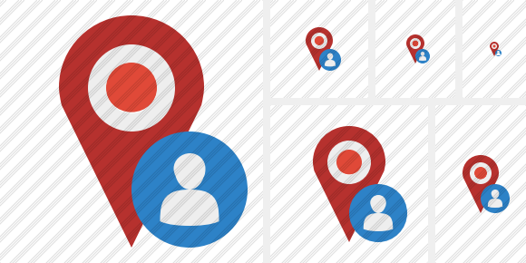 Map Pin User Icon Map Pin User Icon