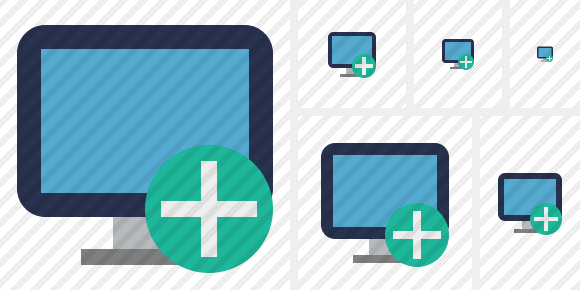 Monitor Add Symbol Monitor Add Symbol