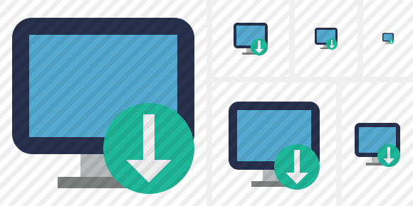 Monitor Download Symbol Monitor Download Symbol