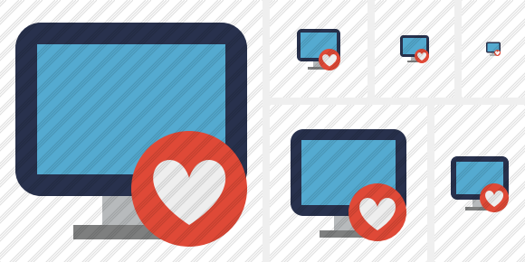 Monitor Favorites Symbol Monitor Favorites Symbol