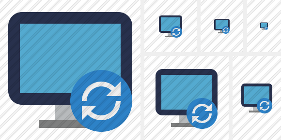 Monitor Refresh Symbol Monitor Refresh Symbol