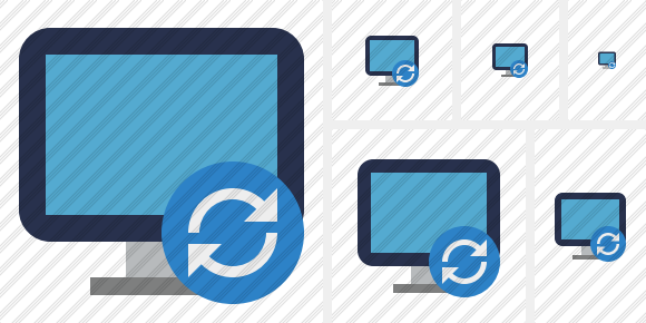Monitor Refresh Symbol