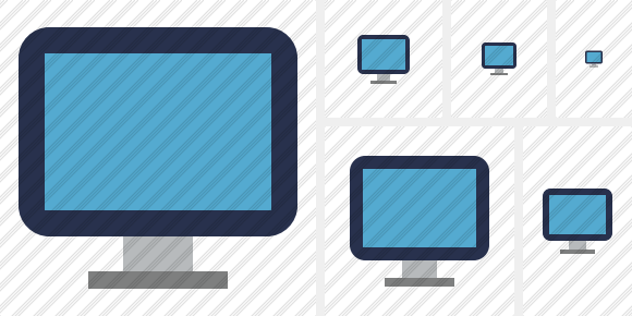 Monitor Symbol Monitor Symbol