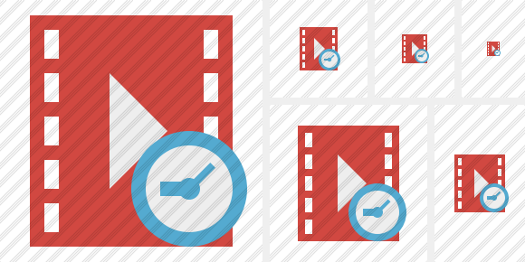 Movie Clock Symbol