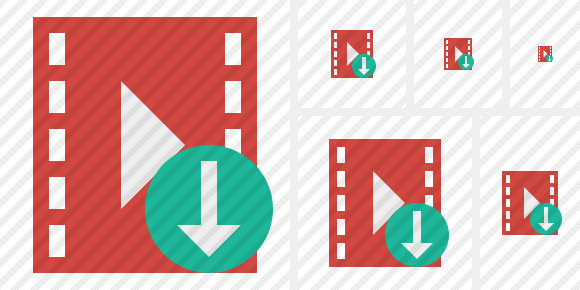 Movie Download Symbol