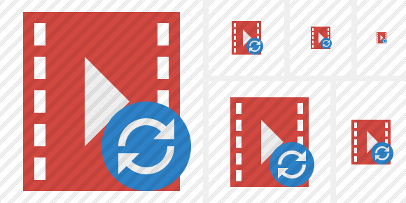 Movie Refresh Symbol