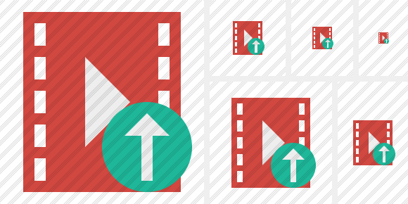 Movie Upload Symbol