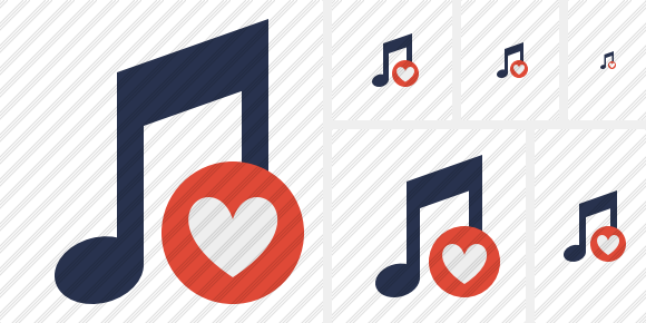 Icona Musica Preferiti Icona Musica Preferiti