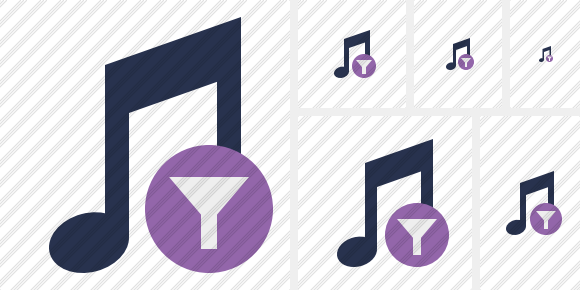 Music Filter Symbol