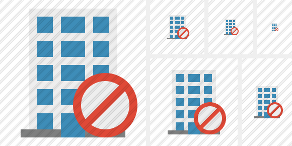 Office Building Block Icon