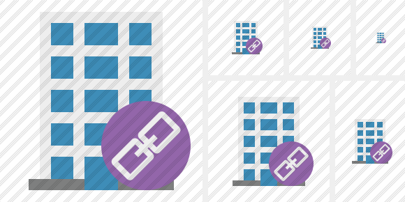 Office Building Link Icon