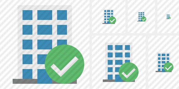 Office Building Ok Symbol Office Building Ok Symbol