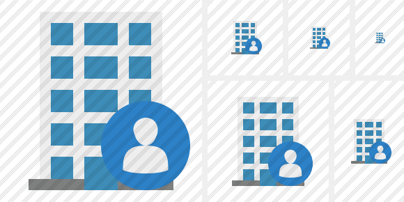 Office Building User Symbol Office Building User Symbol