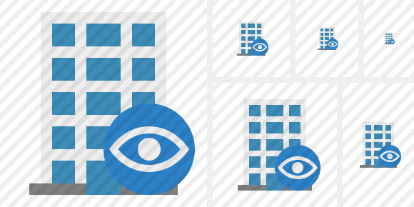 Office Building View Symbol Office Building View Symbol