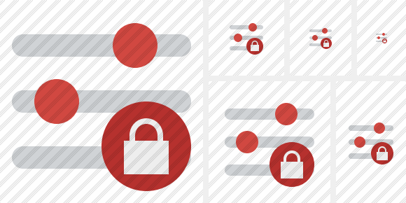Options Lock Icon Options Lock Icon