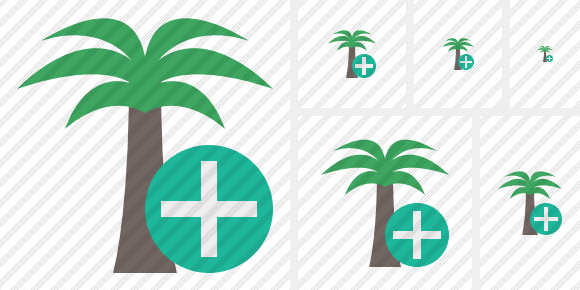 Palmtree Add Symbol